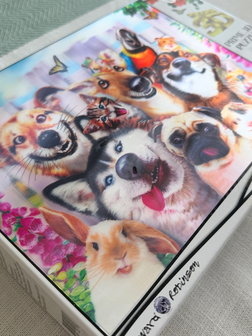 Colorful Dogs & Pets Puzzle - Multicolor Image Puzzle
